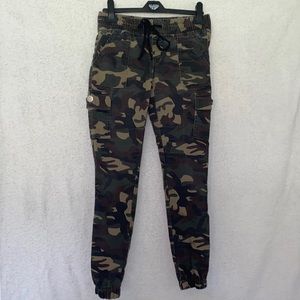 Camo cargo pants